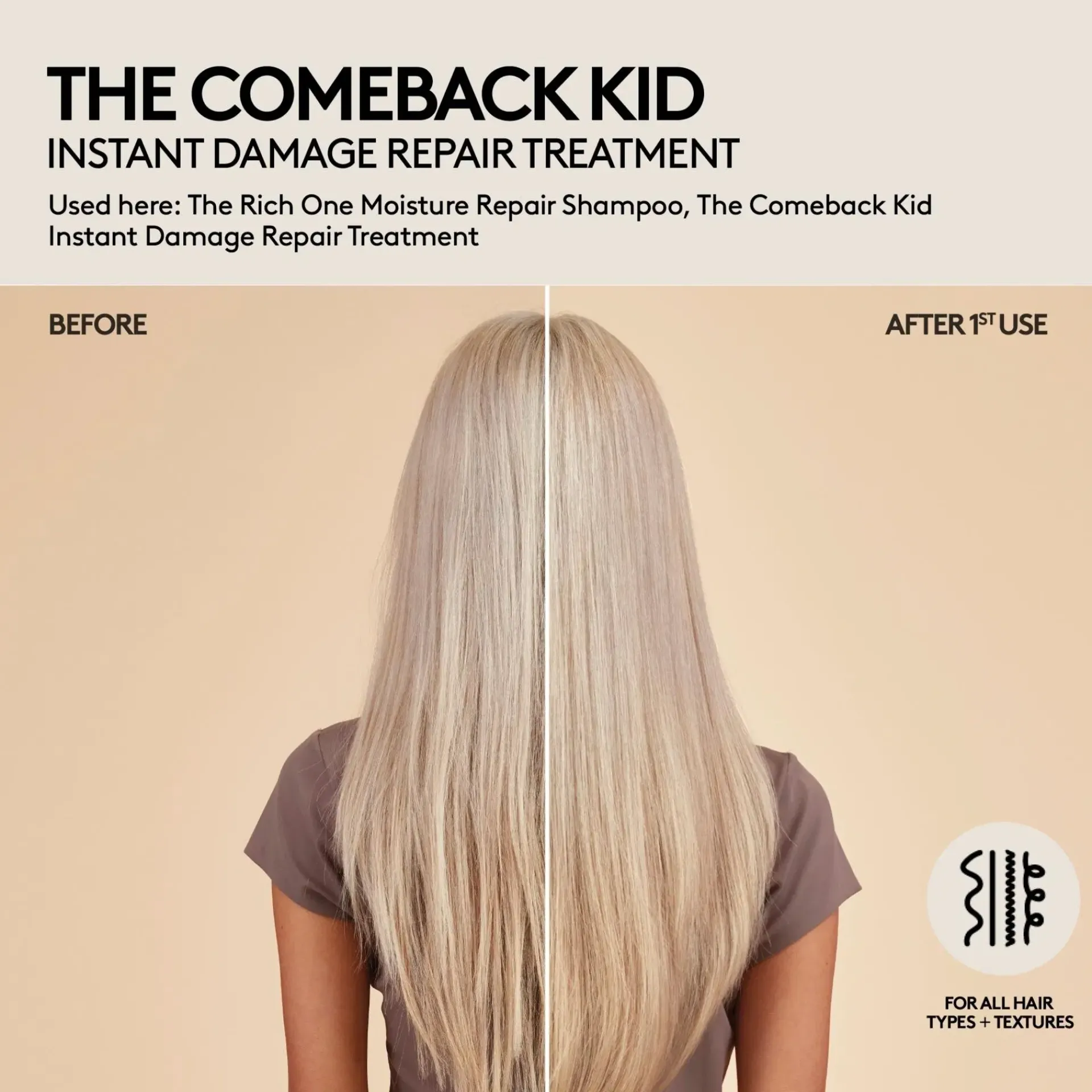 Fenty Hair Hiustenhoito<The Comeback Kid Instant Damage Repair Hair Treatment tehohoito 150 ml