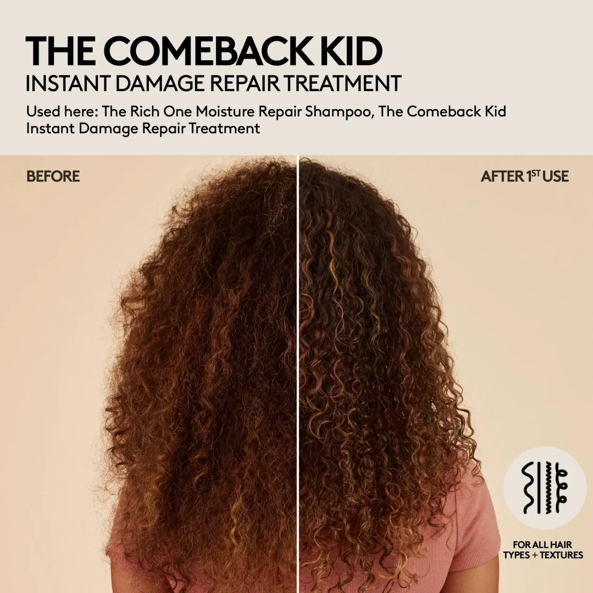 Fenty Hair Hiustenhoito<The Comeback Kid Instant Damage Repair Hair Treatment tehohoito 150 ml