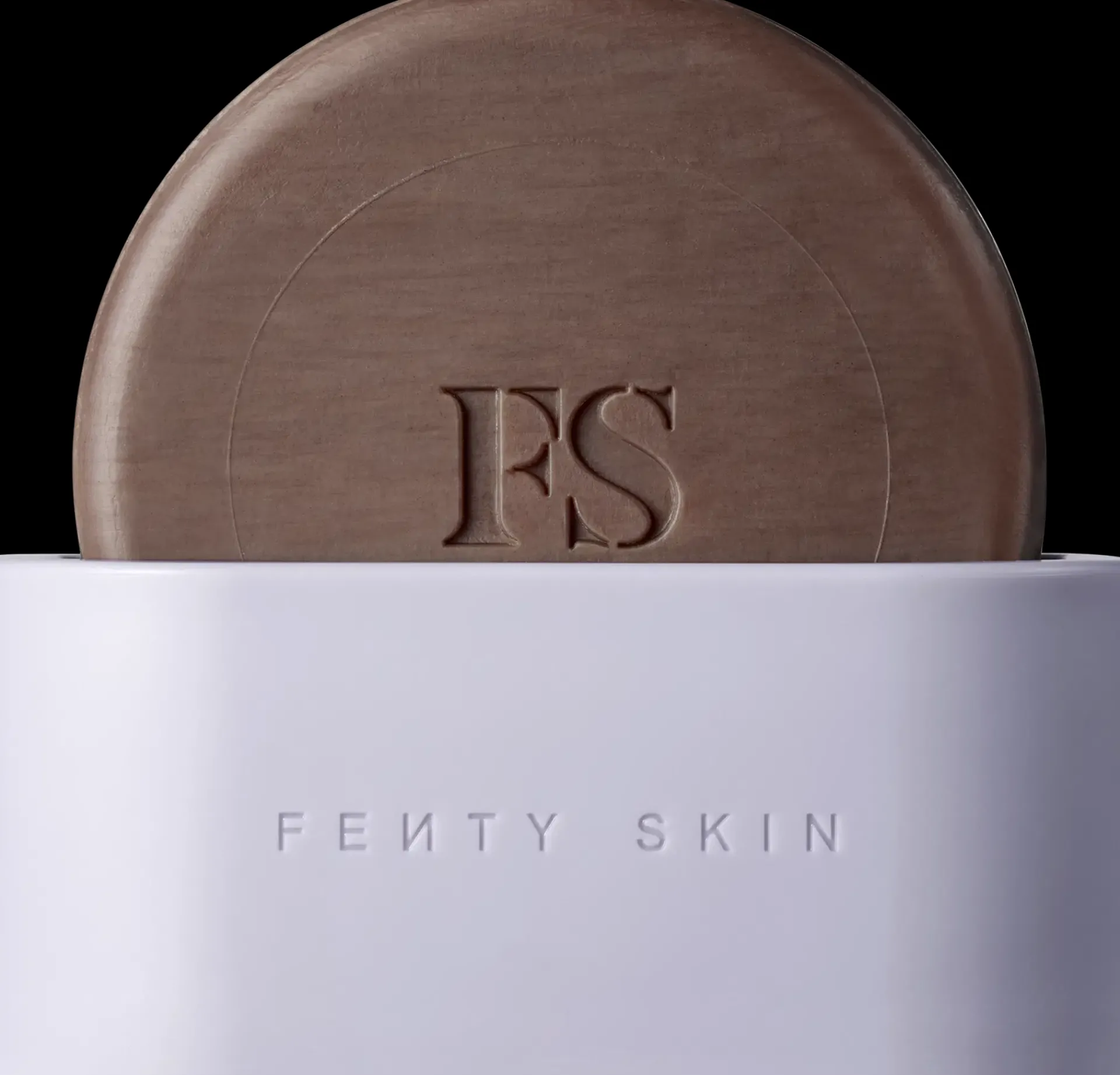 Fenty Skin Vartalonhoito|Kasvojenhoito<Cocoa Cleans'r All-Over Cleansing Bar African Black Soap Face & Body Bar Dish saippua-astia
