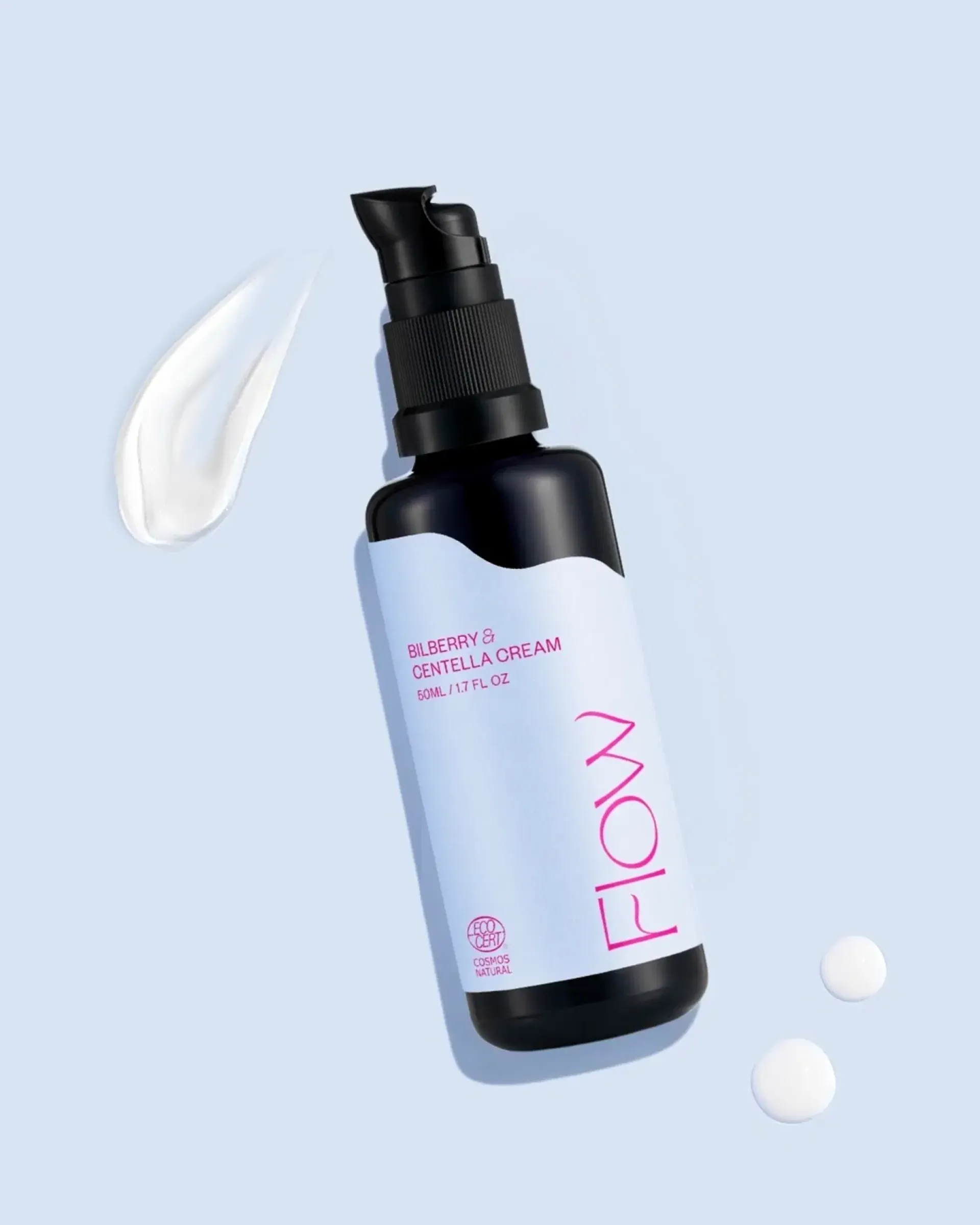 Flow Cosmetics Ihonhoito|Kasvojenhoito<Bilberry & Centella Cream -kasvovoide 50ml