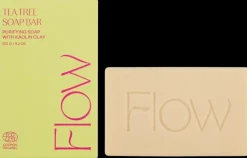 Flow Cosmetics Ihonhoito|Käsienhoito<Tea Tree -palasaippua kasvoille ja vartalolle 120g