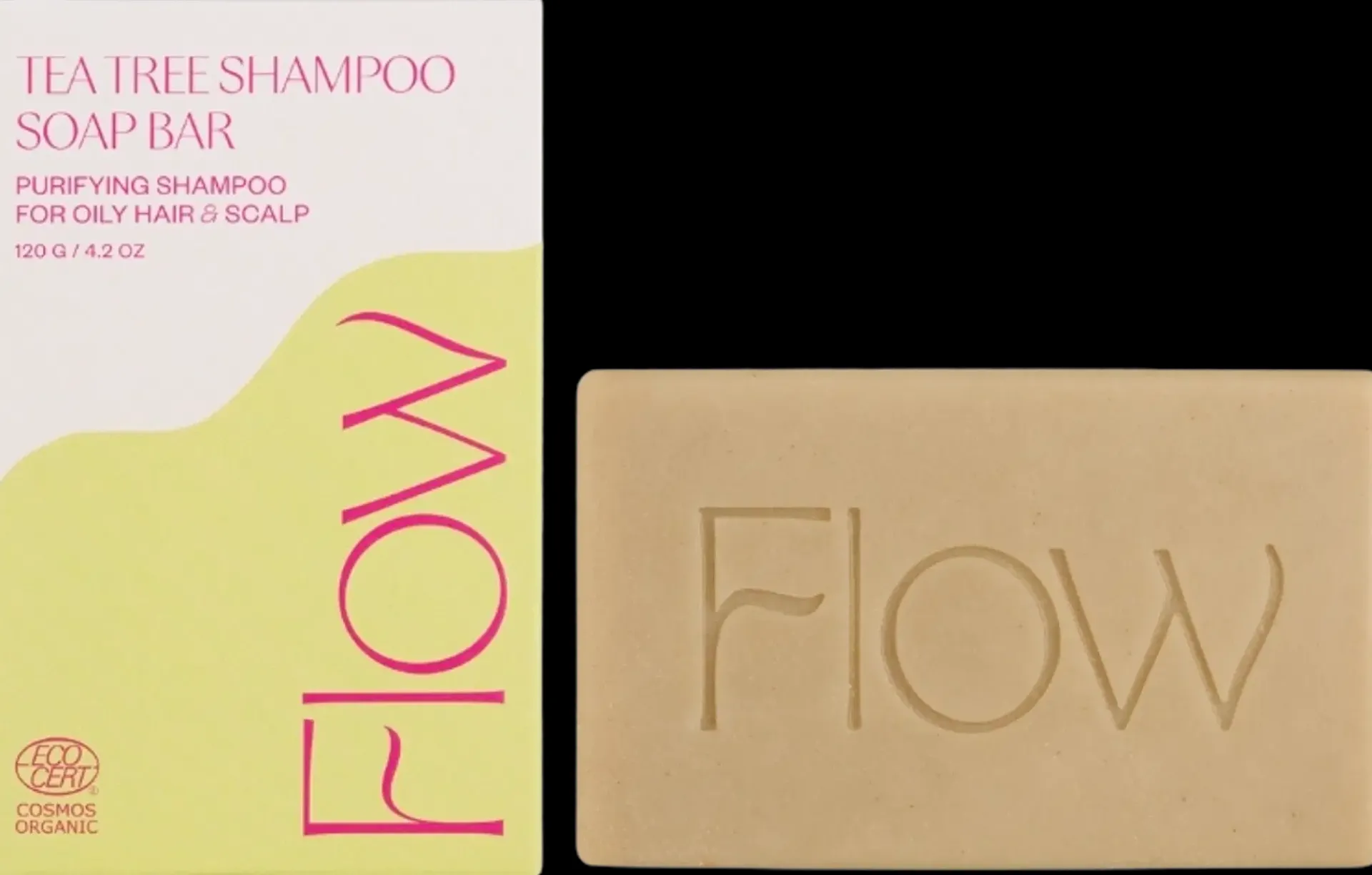 Flow Cosmetics Hiukset|Shampoot<Tea Tree Shampoo Soap Bar -shampoopala 120g
