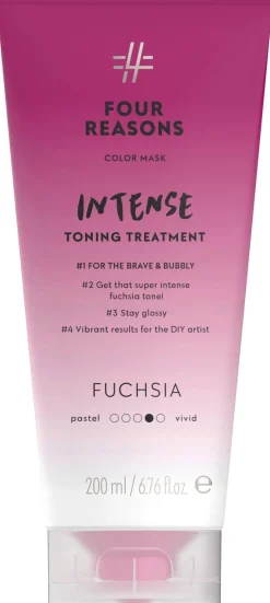 Four Reasons Hiusvärit|Kampaamotuotteet<Color Mask Intense Toning Treatment Fuchsia tehohoito 200 ml