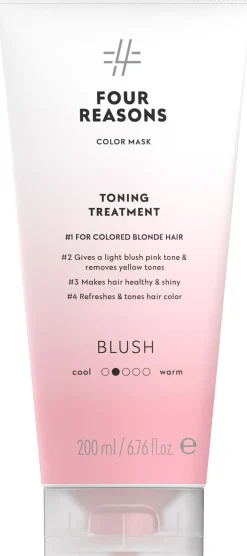 Four Reasons Hiusvärit|Kampaamotuotteet<Color Mask Toning Treatment Blush sävyttävä tehohoito 200 ml