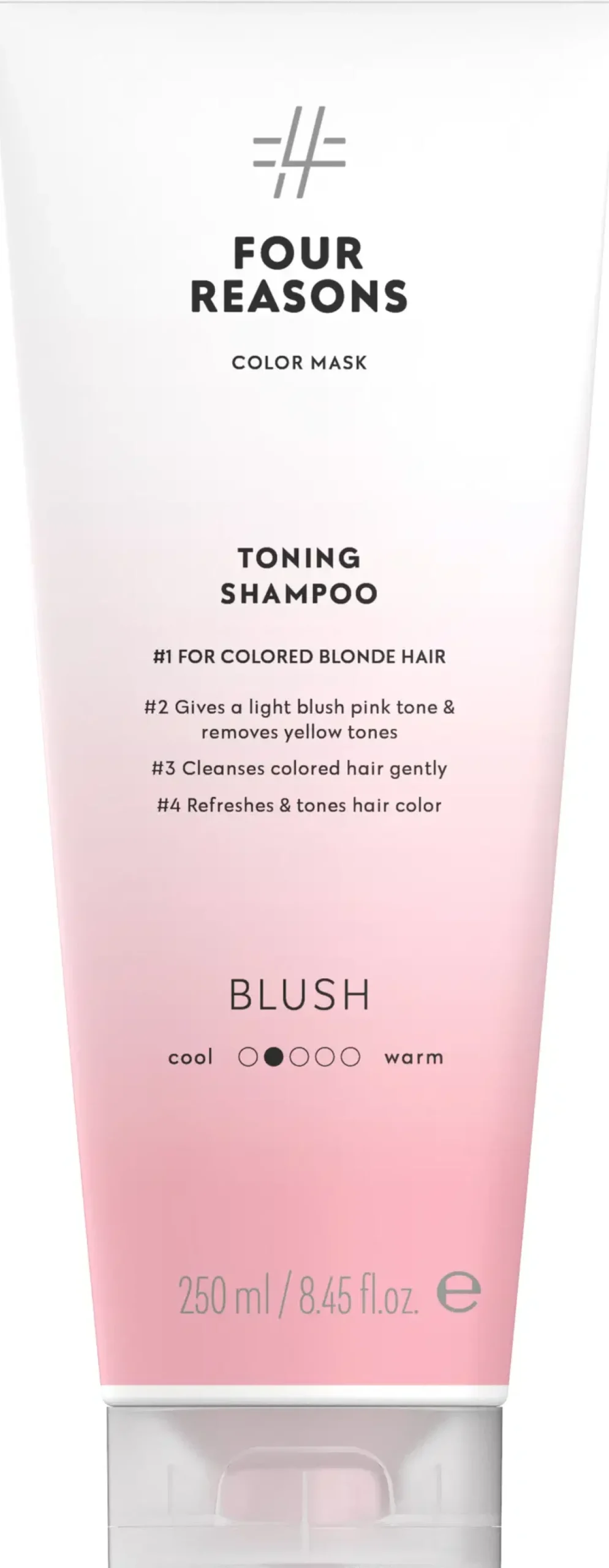 Four Reasons Hiusvärit|Shampoot<Color Mask Toning Shampoo Blush sävyttävä shampoo 250 ml