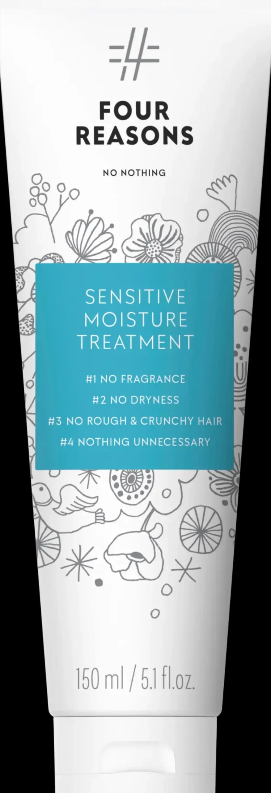 Four Reasons Hajusteettomat Hiustuotteet|Hiusnaamiot Ja -Tehohoidot<No nothing Sensitive Moisture Treatment tehohoito 150 ml