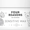 Four Reasons Hajusteettomat Hiustuotteet|Hiusten Muotoilutuotteet<No nothing Sensitive Wax muotoiluvaha 100 ml