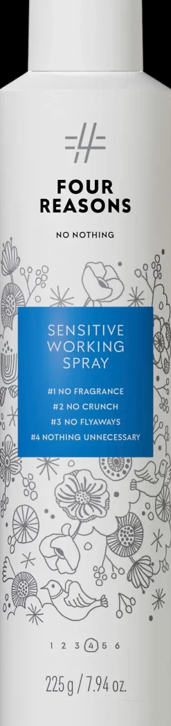 Four Reasons Hiusten Muotoilutuotteet<No Nothing Sensitive Working Spray viimeistelysuihke 300 ml