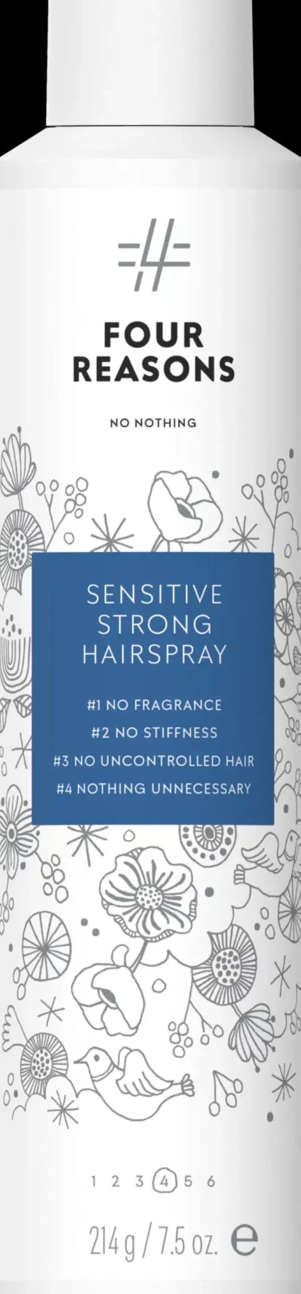 Four Reasons Hajusteettomat Hiustuotteet|Hiusten Muotoilutuotteet<No nothing Sensitive Strong Hairspray viimeistelysuihke 300 ml