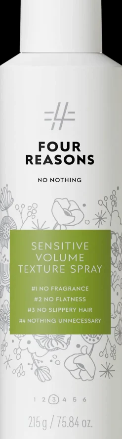 Four Reasons Hiusten Muotoilutuotteet<No Nothing Sensitive Volume Texture Spray tekstuurisuihke 250 ml