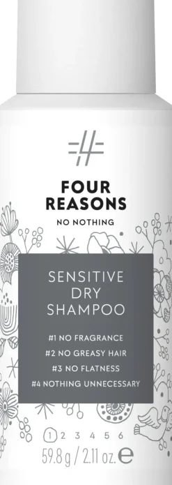 Four Reasons Matkakokoiset Tuotteet|Hajusteettomat Hiustuotteet<No Nothing Sensitive Dry Shampoo kuivashampoo 100 ml