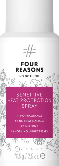 Four Reasons Matkakokoiset Tuotteet|Hajusteettomat Hiustuotteet<No Nothing Sensitive Heat Protection Spray lämpösuojasuihke 100 ml