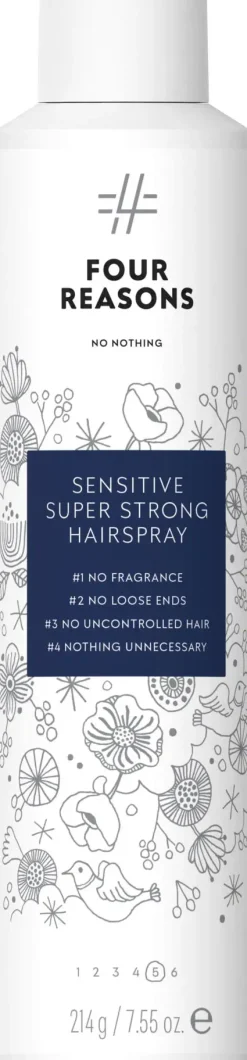Four Reasons Hajusteettomat Hiustuotteet|Hiusten Muotoilutuotteet<No nothing Sensitive Super Strong Hairspray viimeistelysuihke 300 ml