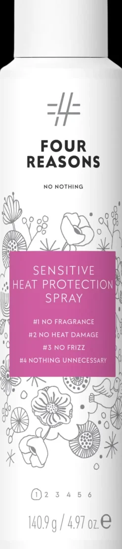 Four Reasons Hajusteettomat Hiustuotteet|Hiusten Muotoilutuotteet<No nothing Sensitive Heat Protection Spray lämpösuojasuihke 200 ml