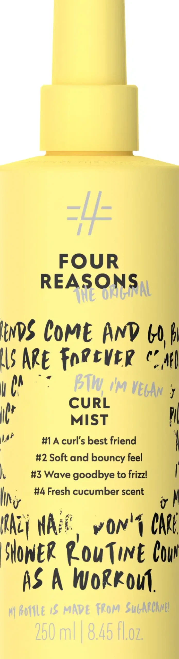 Four Reasons Curly Girl -Tuotteet|Hiustenhoito<Original Curl Mist hoitosuihke 250 ml