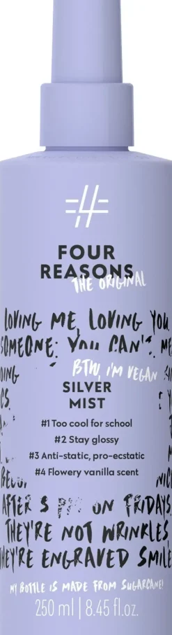 Four Reasons Hiustenhoito|Kampaamotuotteet<Original Silver Mist hopeasuihke 250 ml