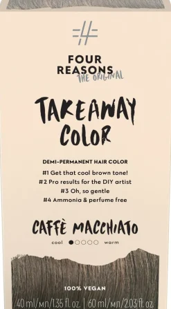 Four Reasons Hiusvärit|Kampaamotuotteet<Original Takeaway Color 5.1 Caffè Macchiato kestosävyte