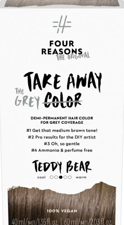 Four Reasons Hiusvärit|Kampaamotuotteet<Original Takeaway Color 6.0 Teddy Bear kestosävyte