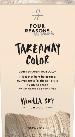 Four Reasons Hiusvärit|Kampaamotuotteet<Original Takeaway Color 9.13 Vanilla Sky kestosävyte