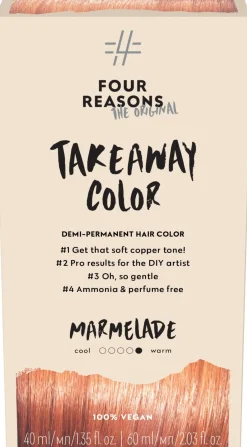 Four Reasons Hiusvärit|Kampaamotuotteet<Original Takeaway Color 7.43 Marmelade kestosävyte