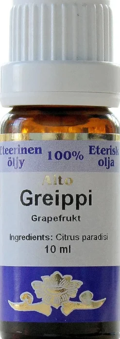 Frantsila Ihonhoito|Eteeriset öljyt<Greippi eteerinen öljy 10ml