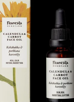 Frantsila Ihonhoito|Kasvojenhoito<Kehäkukka & porkkana kasvoöljy 30ml