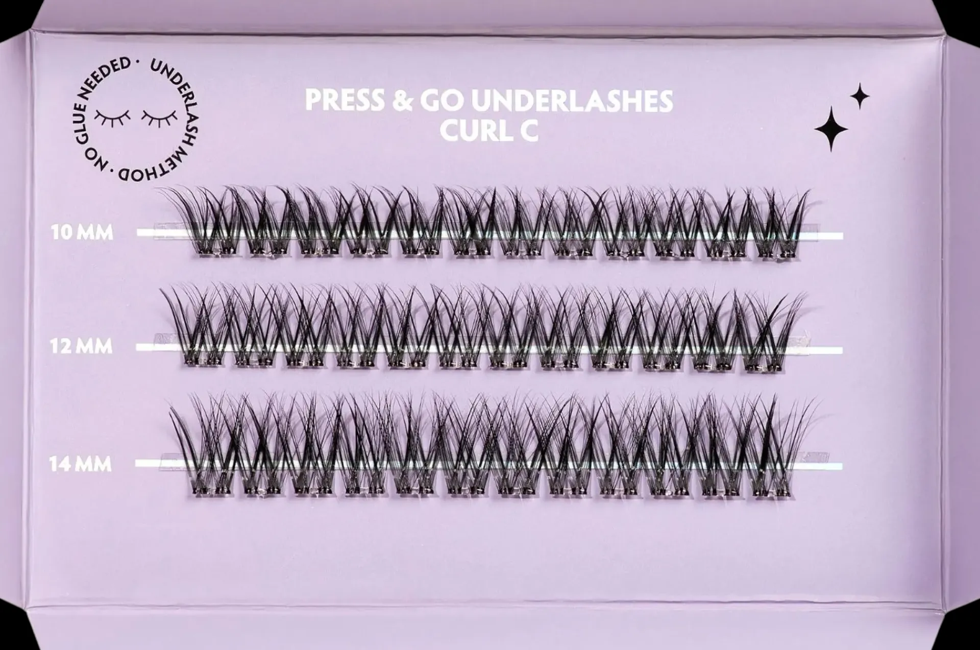 G Beauty Lab Silmämeikit<G Beauty Press & go underlashes Casual ripset