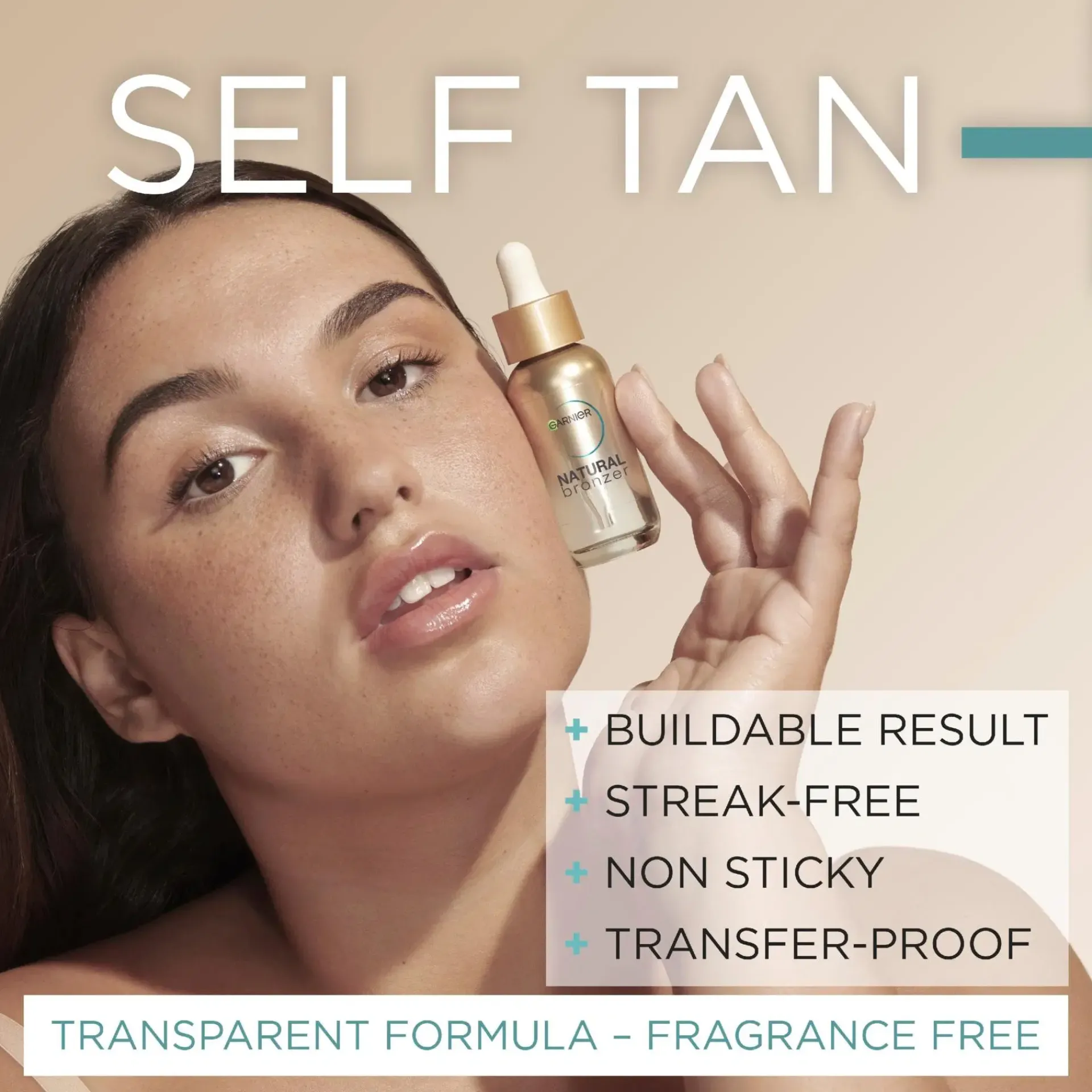 Garnier Aurinkotuotteet|Kylmägeelit Ja Hoitosalvat<Ambre Solaire Natural Bronzer itseruskettava normaalille iholle 30 ml