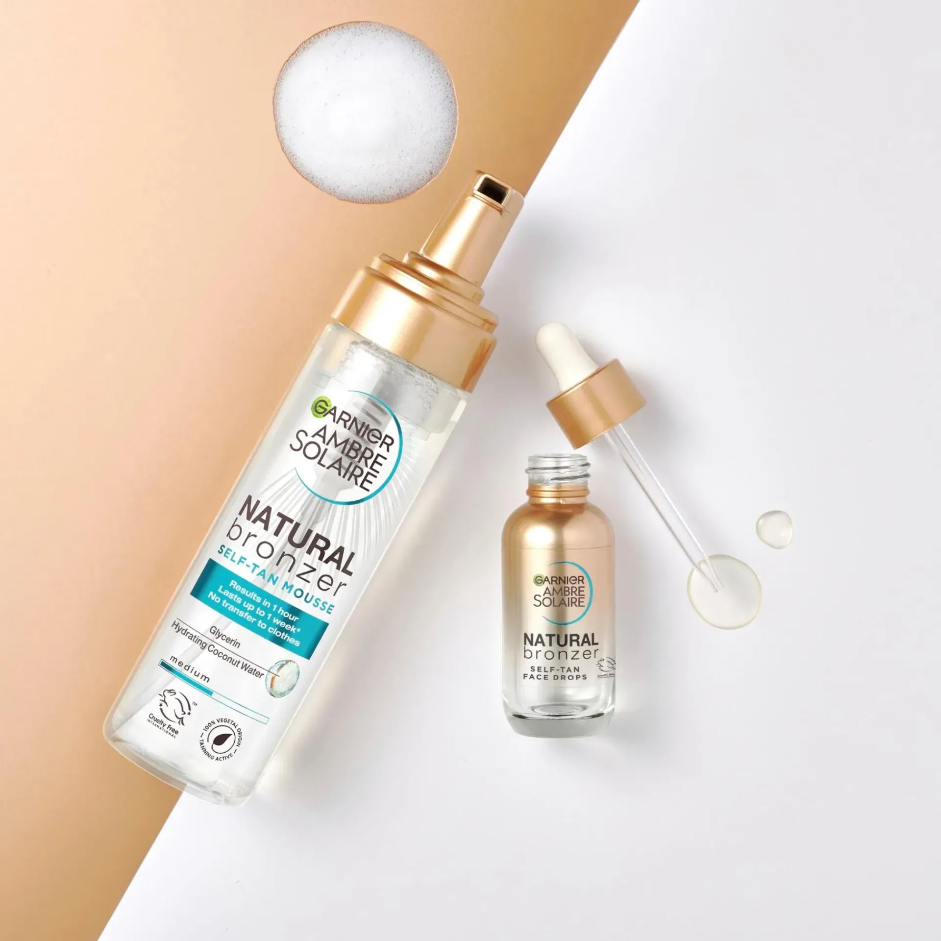 Garnier Aurinkotuotteet|Kylmägeelit Ja Hoitosalvat<Ambre Solaire Natural Bronzer itseruskettava normaalille iholle 30 ml