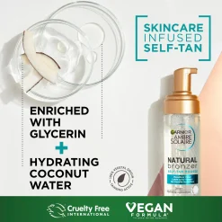 Garnier Aurinkotuotteet|Kylmägeelit Ja Hoitosalvat<Ambre Solaire Natural Bronzer itseruskettava normaalille iholle 200 ml