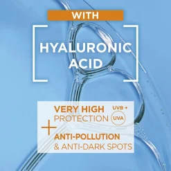 Garnier Aurinkotuotteet<Ambre Solaire Super UV Hyaluronic aurinkosuojaemulsio SK50+ 40ml