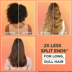 Garnier Curly Girl -Tuotteet|Hiustenhoito<Fructis Hair Food Pineapple hiusnaamio pitkille hiuksille 400 ml