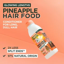 Garnier Hiustenhoito<Fructis Hair Food Pineapple hoitoaine pitkille hiuksille 350 ml