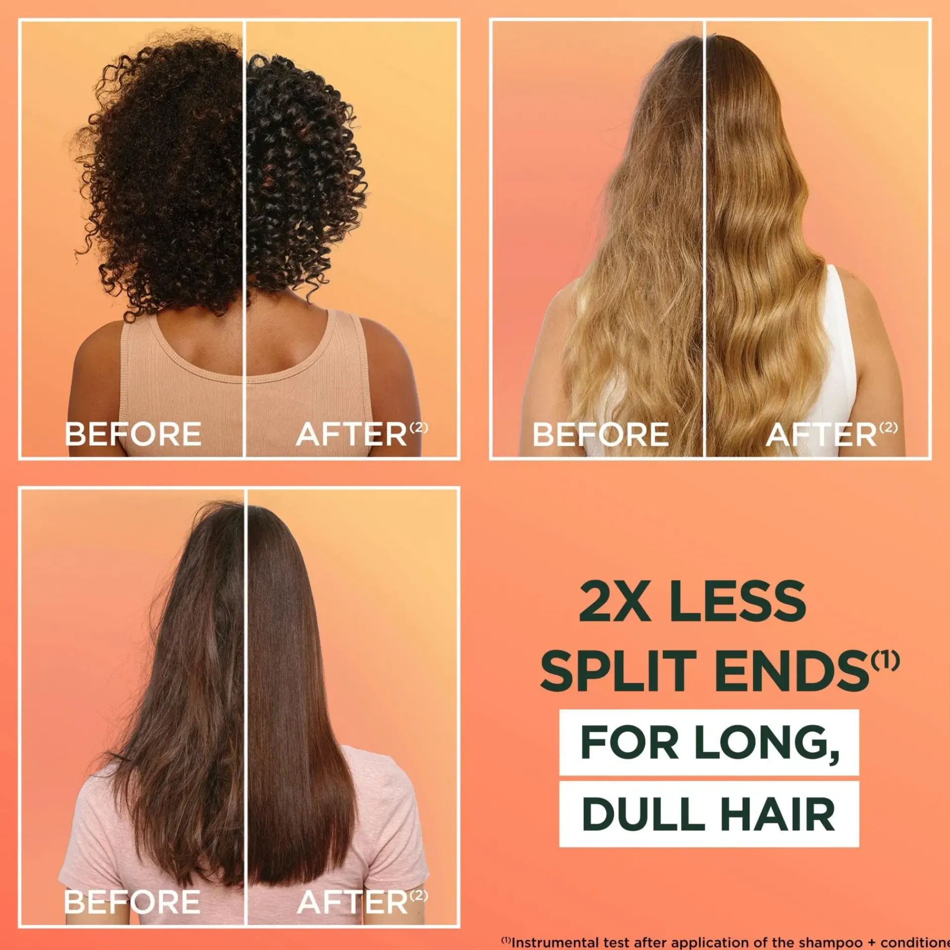 Garnier Hiustenhoito<Fructis Hair Food Pineapple hoitoaine pitkille hiuksille 350 ml