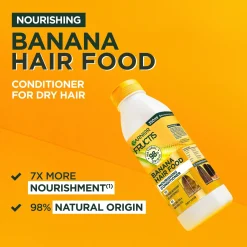 Garnier Hiustenhoito<Fructis Hair Food Banana hoitoaine kuiville hiuksille 350ml