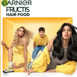 Garnier Curly Girl -Tuotteet|Hiustenhoito<Fructis Hair Food Banana hiusnaamio kuiville hiuksille 400 ml