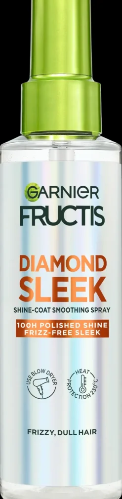 Garnier Hiustenhoito<Fructis Keratin Sleek Diamond Sleek hiuksiin jätettävä hoitosuihke 150 ml