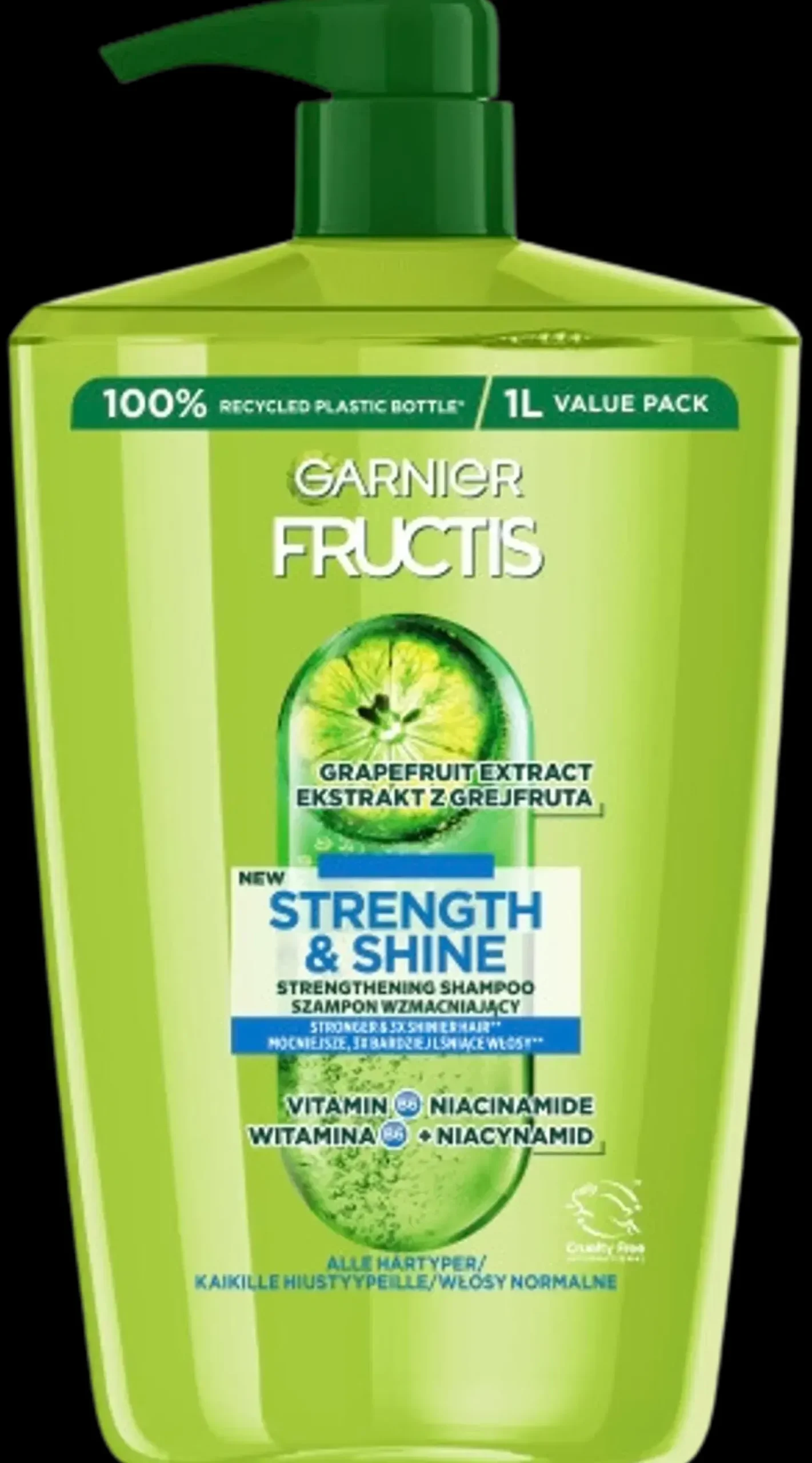 Garnier Shampoot<Fructis Strength & Shine shampoo normaaleille hiuksille 1000ml