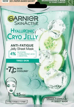 Garnier Kasvojenhoito<SkinActive Hyaluronic Cryo Jelly Sheet Mask kangasnaamio 27g
