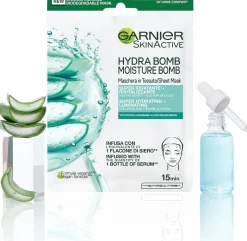 Garnier Kasvojenhoito<SkinActive Hydra Bomb Super Hydrating + Revitalizing kangasnaamio 28g