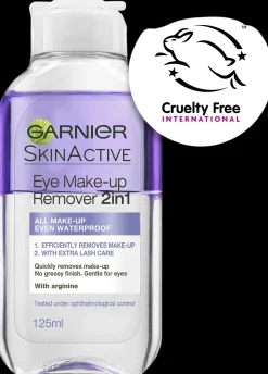 Garnier Matkakokoiset Tuotteet|Kasvojenhoito<SkinActive 2in1 silmämeikinpoistoaine 125ml