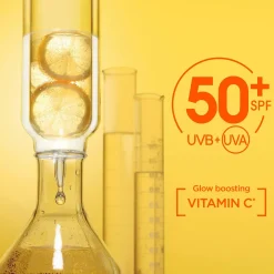 Garnier Kasvojenhoito<SkinActive Vitamin C* Invisible uv-voide SPF50 samealle iholle 40 ml