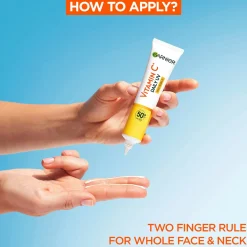Garnier Kasvojenhoito<SkinActive Vitamin C* Invisible uv-voide SPF50 samealle iholle 40 ml