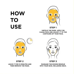 Garnier Ihonhoidon Tehoaineet|Kasvojenhoito<SkinActive Vitamin C Sheet Mask Super Hydrating + Brightening kosteuttava ja heleyttävä kangasnaamio 28 g