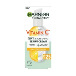 Garnier Ihonhoidon Tehoaineet|Kasvojenhoito<SkinActive Vitamin C* päivävoide samealle iholle 50 ml