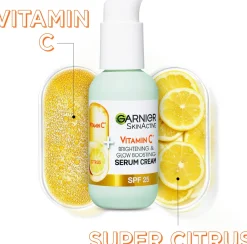 Garnier Ihonhoidon Tehoaineet|Kasvojenhoito<SkinActive Vitamin C* päivävoide samealle iholle 50 ml