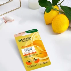 Garnier Kasvojenhoito<SkinActive Vitamin C Brightening & Glow Boosting silmänalusnaamio väsyneelle iholle 5g