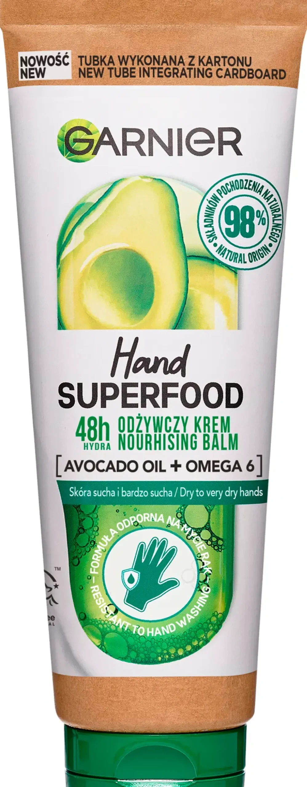 Garnier Käsienhoito<Superfood Avocado käsivoide 75ml