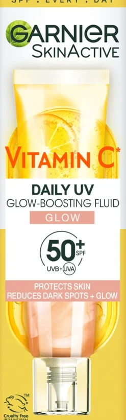 Garnier Kasvojenhoito<Vitamin C* Sheer Glow uv-voide SPF50 samealle iholle 40 ml