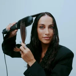 ghd Hiusten Muotoilulaitteet<Duet Blow Dry 2-in-1 Hair Dryer Brush Black lämpökiharrin